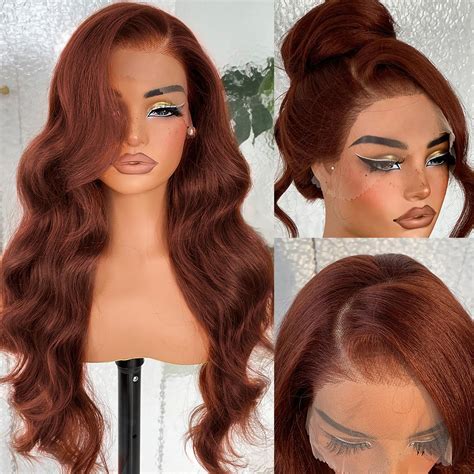 Amazon.com : LOVSOULㅤ LOVSOUL 13x6 HD Glueless Lace Frontal Wig Pre ...