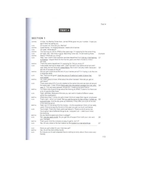 Image result for Transcript Audio Sample PDF