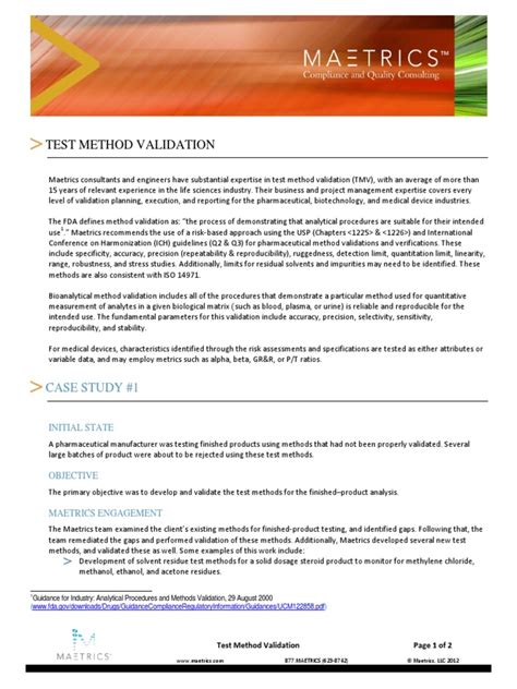 Image result for Identification Test Method Validation