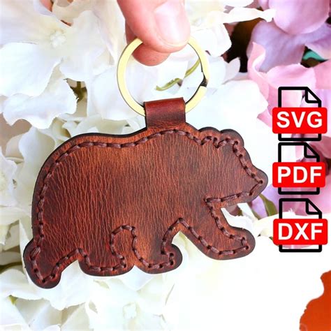 Image result for Leather Key Chain Pattern