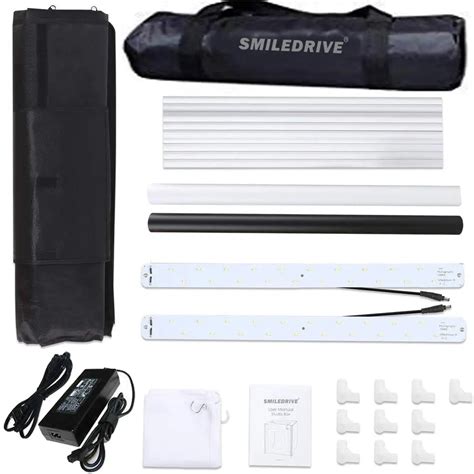 Professional Photo Studio Light Box 60x60x60cm Portable – Smiledrive.in