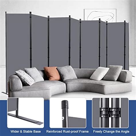 HOMSCREENER Room Divider and Folding Privacy Screens， 8 Panel India | Ubuy
