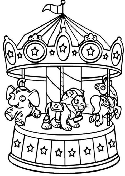 Circus Coloring Pages