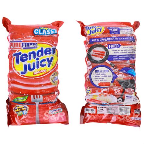 Purefoods Tender Juicy Hotdog 1kg