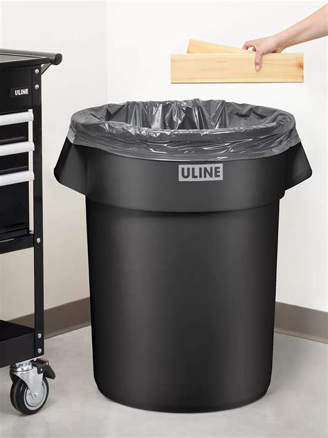 55 Gallon Trash Barrels Rubbermaid Commercial Products Brute 55 Gal.