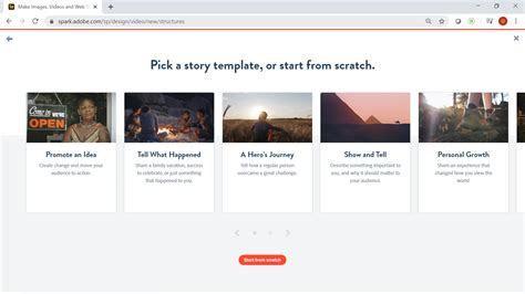 Adobe Spark Features 的图像结果
