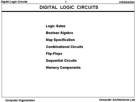Image result for Basic Computer Organization Digital Logic Circuits