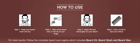 The Man Company Beard Wax for beard styling - Almond & Thyme (50 gm ...