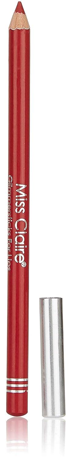 Buy Miss Claire Matte Glimmersticks For Lips L-33, Fire Brick Red, 1.8 ...
