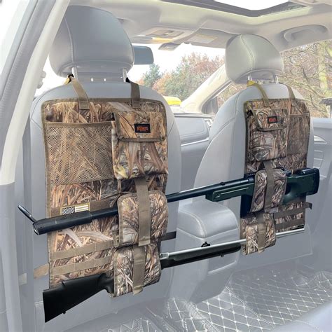 Amazon.com: 1Pair Camo Tactical Car Seat Back Gun Rack Holder Organizer ...