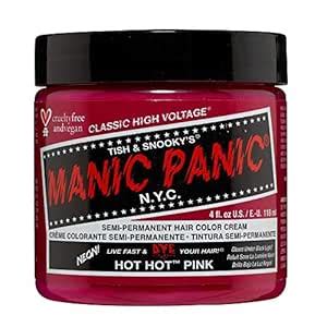 Manic Panic High Voltage Semi Permanent Hair Colour - HOT HOT PINK, 118 ...