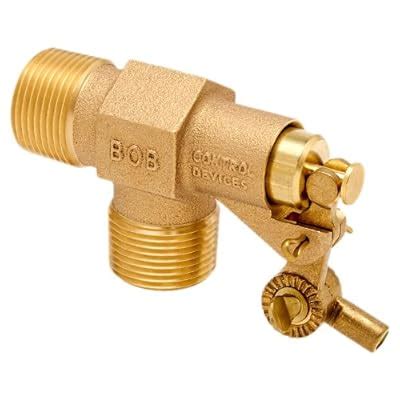 Buy Robert Manufacturing - R400-1 R400 Series Bob Red Brass Float Valve ...