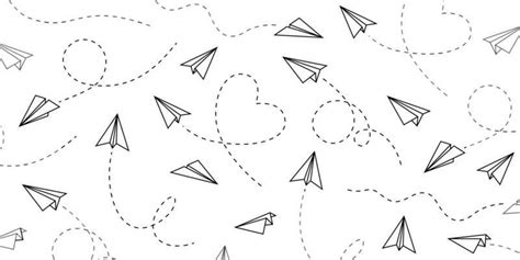 Image result for Paper Airplane Pattern