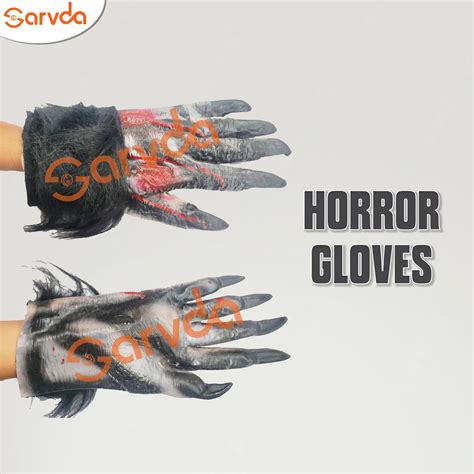 Halloween/ Horror Fur gloves – Sarvda