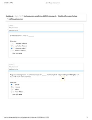 Chapter 1 - Introduction To Machine Learning - Chapter 1 Introduction ...