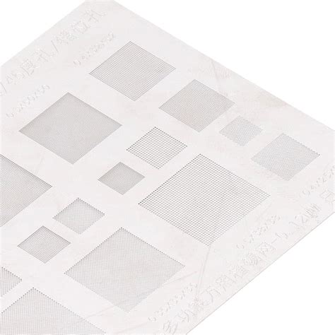 Walfront Universal BGA Reballing Stencil Stainless Steel BGA India | Ubuy