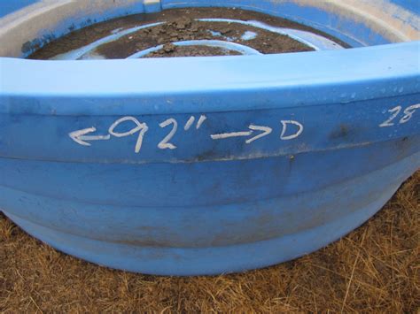 plastic water trough