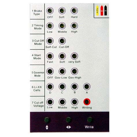 Over Sky ESC Program Card 的图像结果