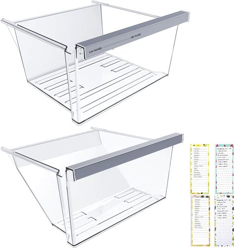 Amazon.com: W11162443 Refrigerator Crisper Drawer Compatible with ...