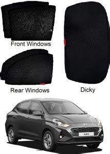 Ruff & Tuff Side Window, Rear Window, Dashboard Sun Shade For Hyundai ...