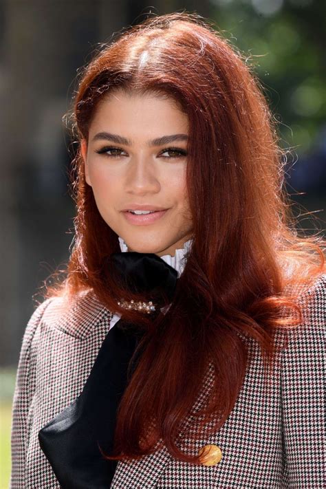 Zendaya red hair – Artofit