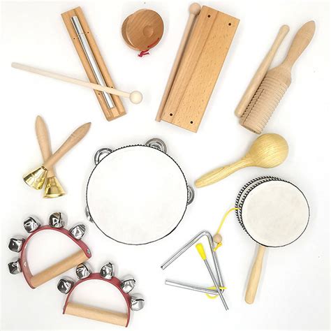 Kids' Wooden Percussion Musical Instruments Set - EcoBargains