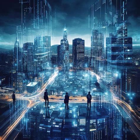 Technology network | Premium AI-generated image