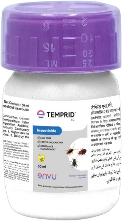 Bayer Temprid Sc For Bedbugs And Cockroaches 500Ml (1), Pack Of 1 ...