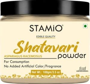 STAMIO Shatavari Root Powder for Men & Women | Asparagus racemosus ...