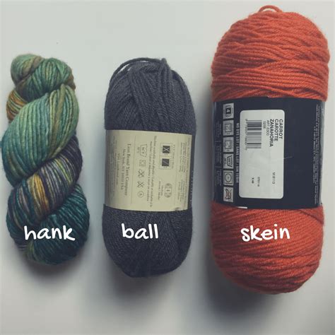 A hank, a skein and a ball of yarn. What is the difference? - Knit This ...