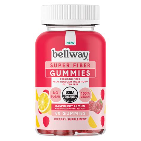 Bellway Super Fiber Organic Gummies (60 ct) Delivery or Pickup Near Me ...
