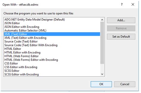 Image result for How to Add Table in Edmx Manually