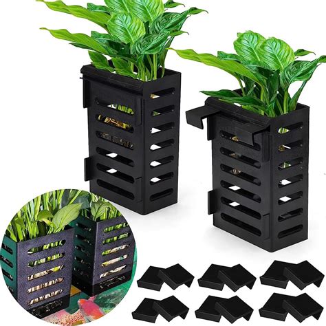 HASTHIP Aquarium Plant Holder for Fish Tanks with Vent Flow Design and ...