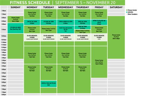 Jewish Community Center of the Lehigh Valley - Wellness Schedules | JCC ...