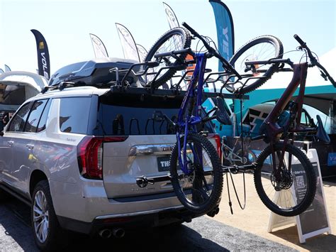 Thule Bike Rack Thule Hitch Mounted Tilting Bike Carrier