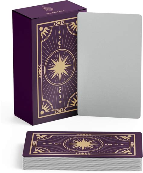 Amazon.co.jp: Metaphoracle Create Your Own Oracleカード - DIYブランクタロットカード ...