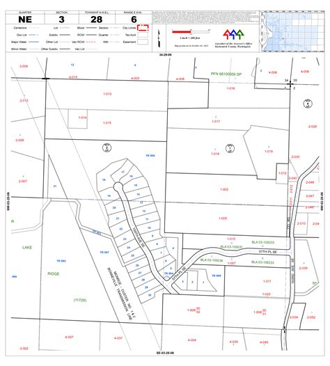 Snohomish County, WA Assessor Maps Selection