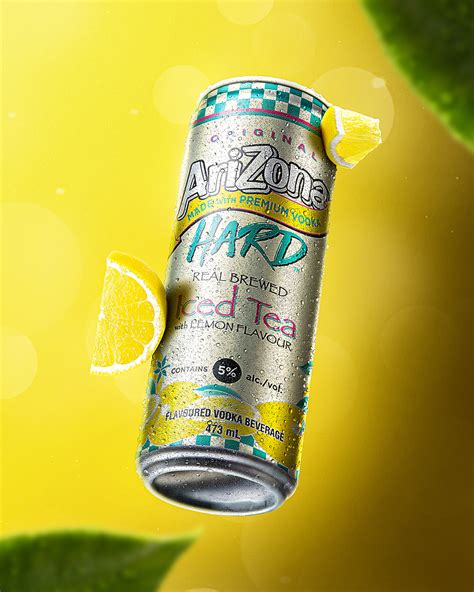 Arizona Hard Iced Tea Lemon :: Behance