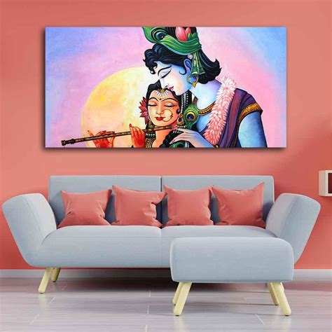 Radha Krishna Wall Paintings – Decor Mantra