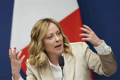 Giorgia Meloni says Italy is exploring deals on telecoms security, but ...