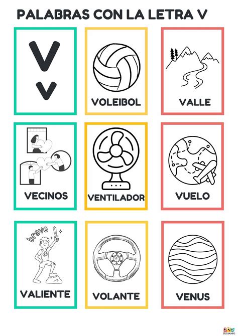 Palabras con la letra V - EducaMundo