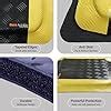 Duro Active Anti Fatigue Floor Mats, Non Slip Standing Mat - 2.2 cm ...