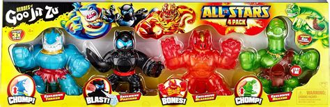 Buy Heroes of Goo Jit Zu Special Edition Box Set Pack (All Star 4 Pack ...