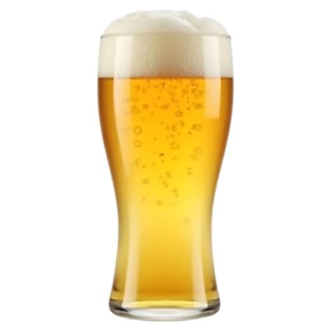 Cold Craft Beer in Tall Glass Perfect for Bar or Brewery Ads 60803609 PNG