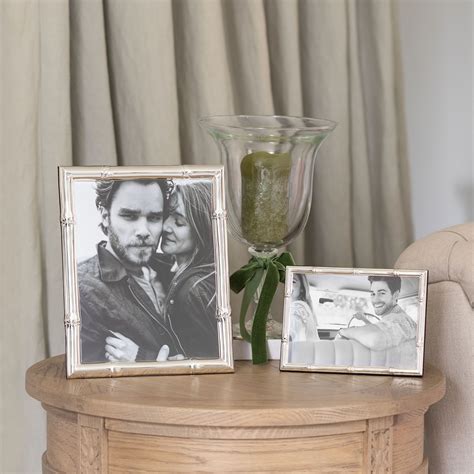 Addison Ross | Bamboo Silver Plated Photo Frame | Now in India – Mérci ...