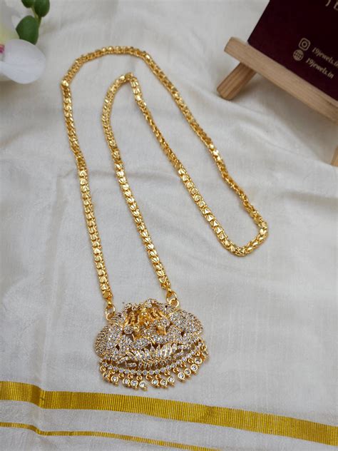 Lakshmi dollar chain N1166 – 19 Jewels