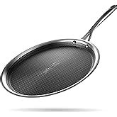 Vinod SAS Pro Platinum Triply Stainless Steel Hybrid Non Stick Dosa Tawa