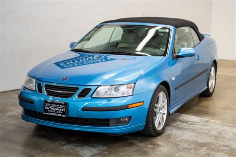 2006 Saab 9 3 Aero Convertible Used Saab Convertibles For Sale Near