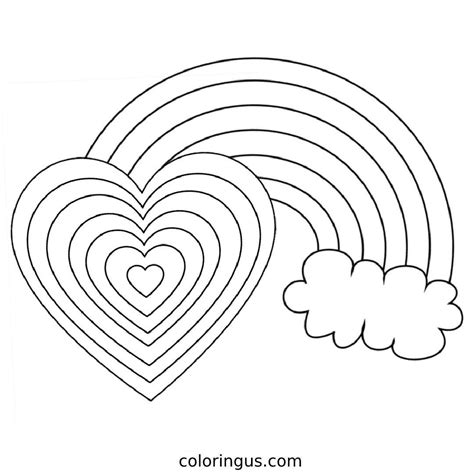 Rainbow Coloring Pages (Free Printable PDF)