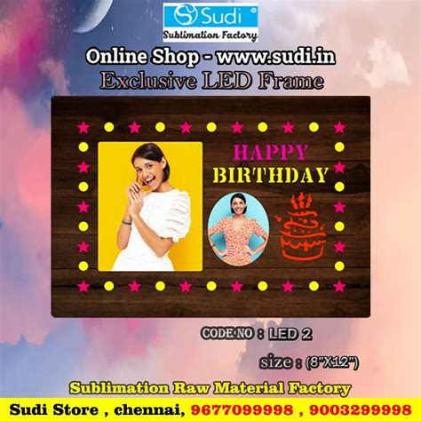 Led Photo Frame - Sublimation Led Photo Frame Manufacturer from Chennai